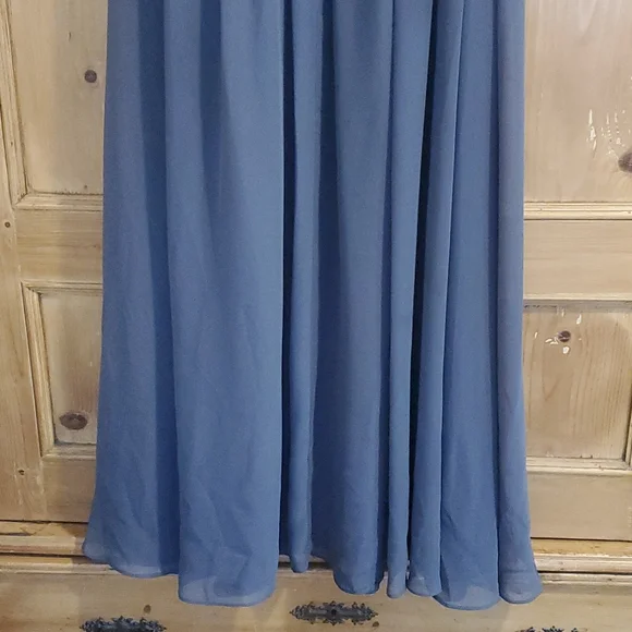 JS Collections beaded chiffon dress